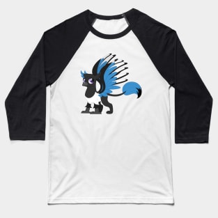 Garrett the Magpie Griffon Baseball T-Shirt